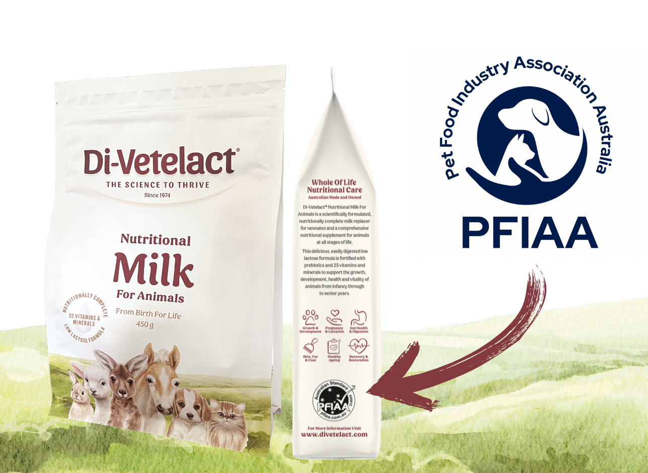 Di-Vetelact and The Pet Food Industry Association Australia