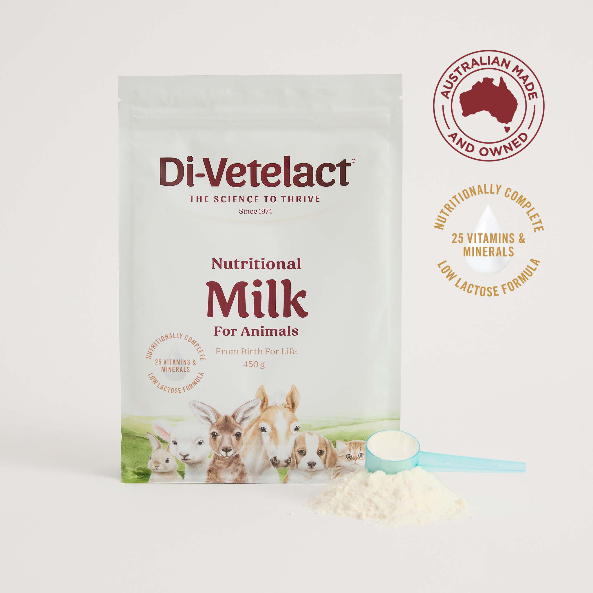 Nutritional Milk For Animals (450g Pouch)