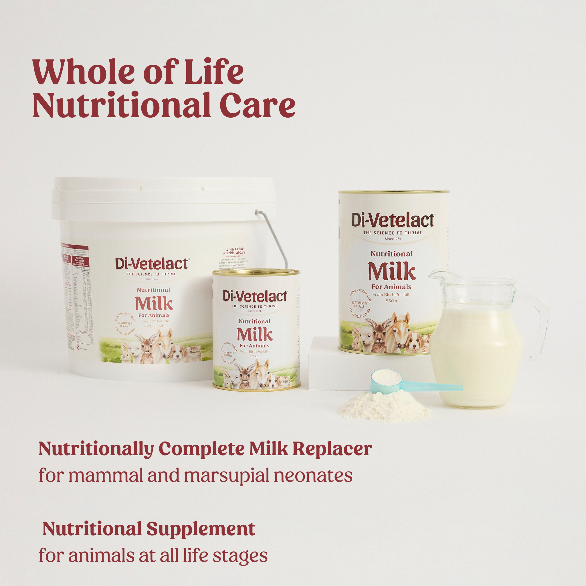 Nutritional Milk For Animals