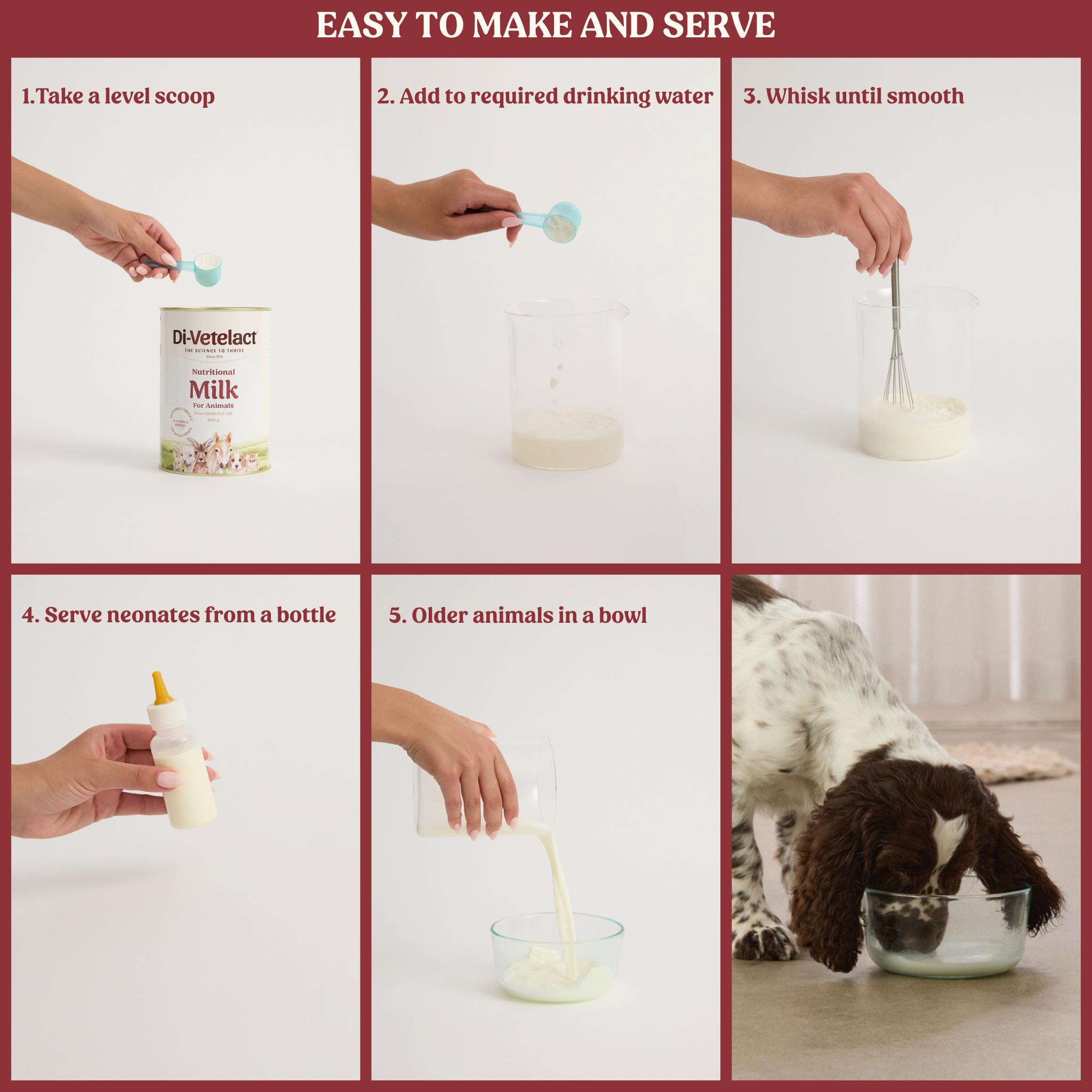 Nutritional Milk For Animals (450g Pouch)